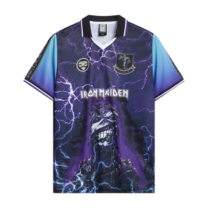 Image of Iron Maiden Football Shirt - Powerslave Amplified